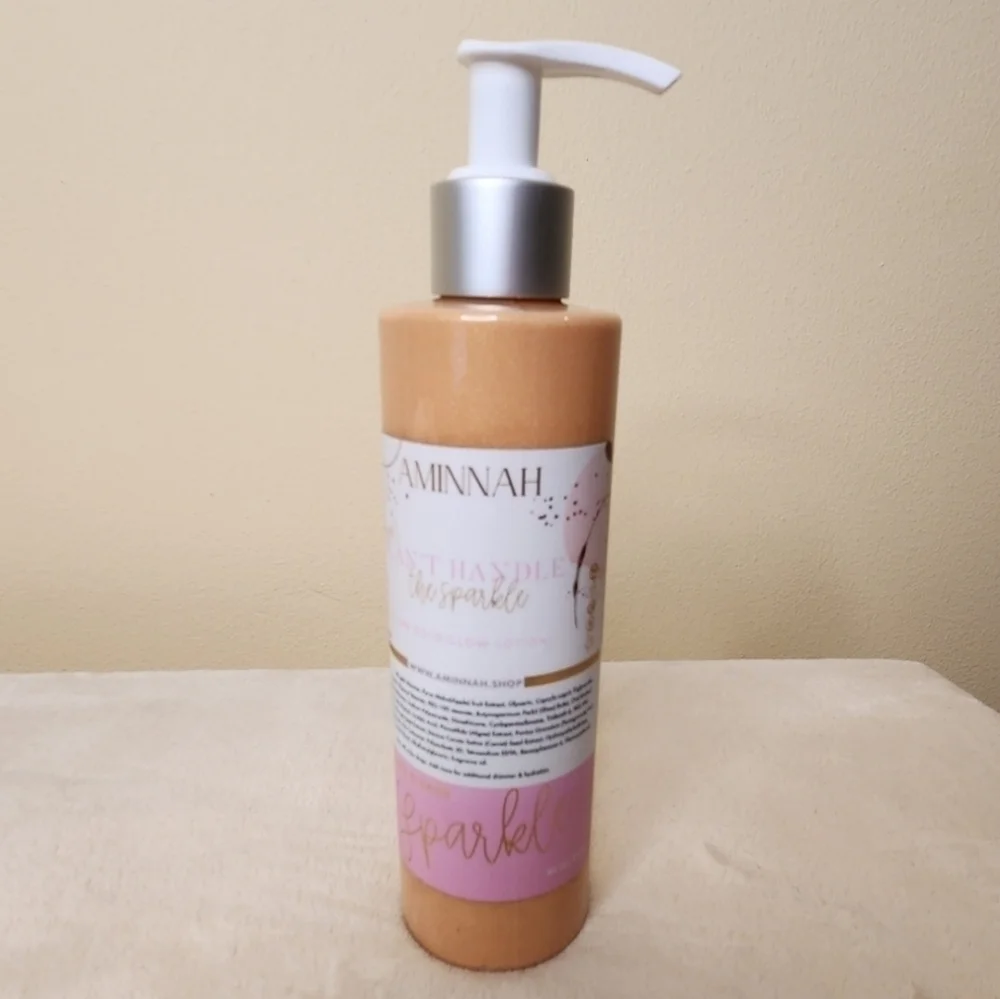 Aminnah AMNH 24K Gold Glow Body Lotion Smartass & Sass Sparkle